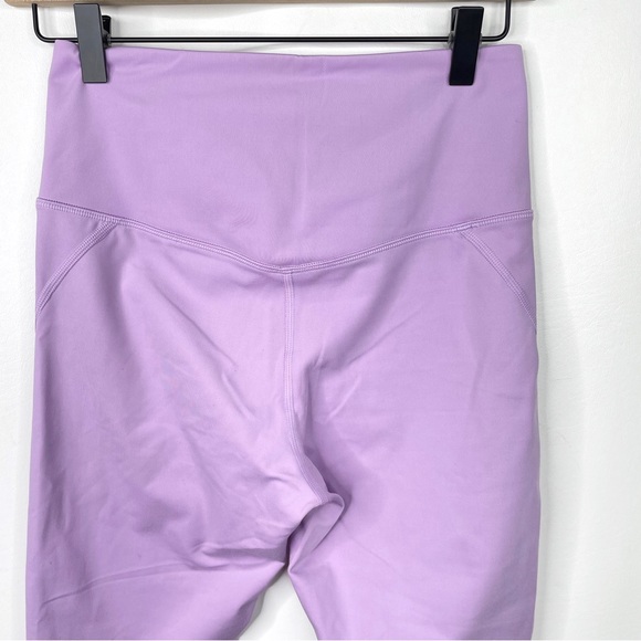 Girlfriend Collective NWOT Compressive Stretch Recycled Leggings Lilac Medium - Picture 7 of 16